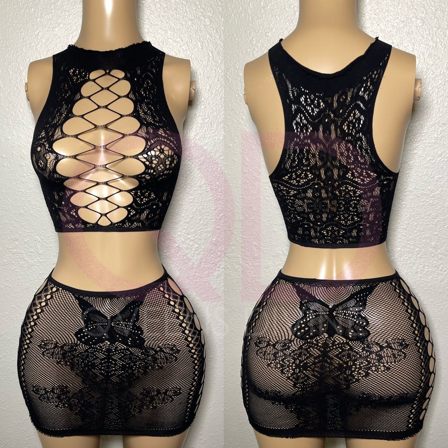 Mesh Butterfly Set