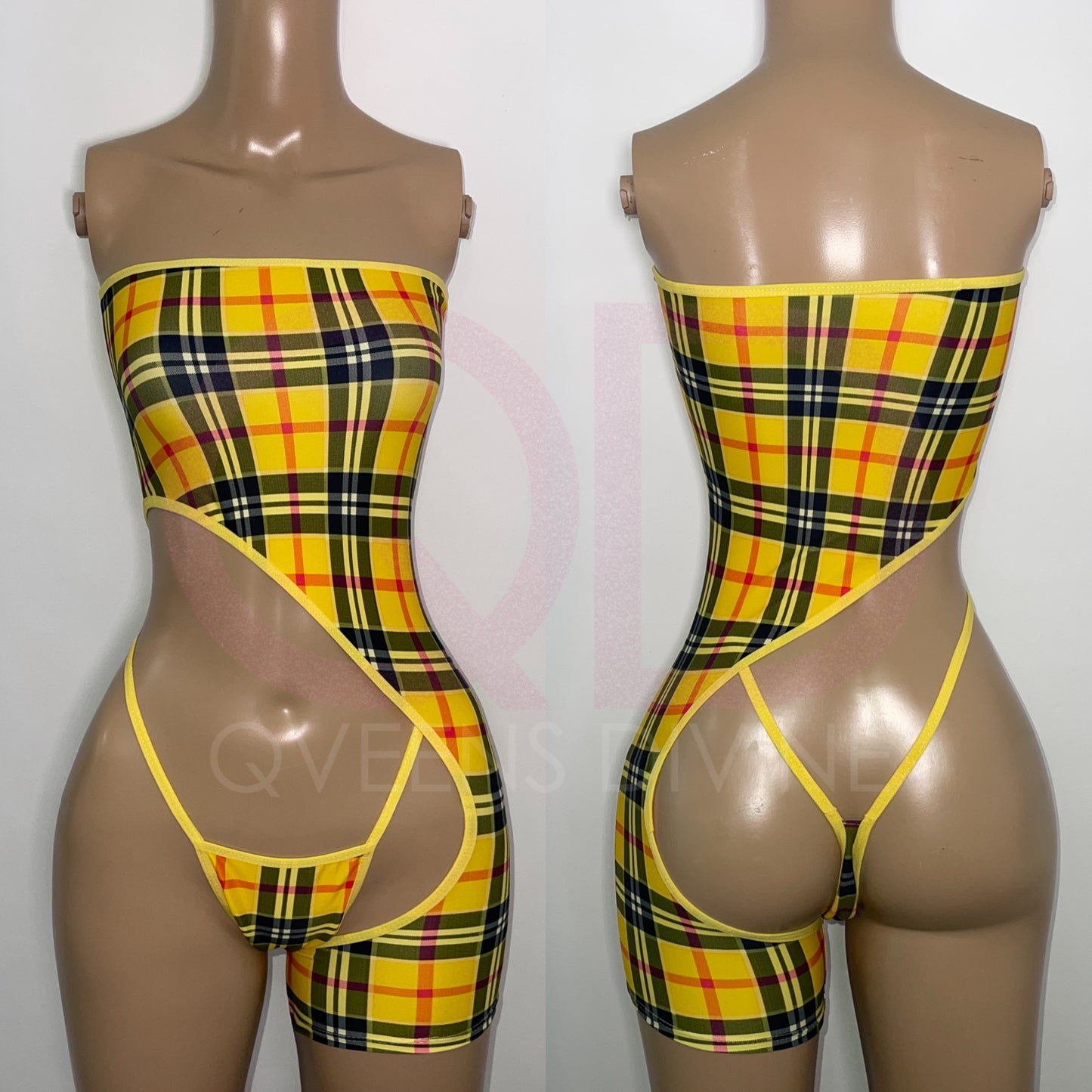 Varsity Vixen Asymmetrical Romper